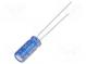 Kondenzátor  elektrolytický  THT  33uF  35VDC  Ø5x11mm  Rozteč  2mm