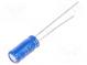 Kondenzátor  elektrolytický  THT  56uF  16VDC  Ø5x11mm  Rozteč  2mm