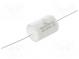 Kondenzátor  polypropylénový  10uF  250VDC  ±5%  Ø25x31mm  0,001