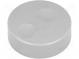 Knoflík  bez ukazatele  plast  Pr.hříd  6mm  Ø39,6x13,5mm  šedá