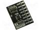 Modul s 8 diodami LED  kolíková lišta  PIN  2x5
