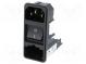 Konektor  napájecí AC  zásuvka  vidlice  10A  250VAC  IEC 60320