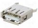 Zásuvka  USB A  na PCB  THT  PIN  4  přímý  V  USB 2.0  1A  30V