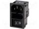 Konektor  napájecí AC  zásuvka  vidlice  10A  250VAC  IEC 60320