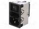 Konektor  napájecí AC  zásuvka  vidlice  10A  250VAC  IEC 60320