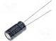 Kondenzátor  elektrolytický  THT  1uF  450VDC  Ø6,3x11mm  ±20%
