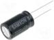 Kondenzátor  elektrolytický  THT  2200uF  25VDC  Ø12,5x20mm  ±20%