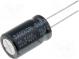 Kondenzátor  elektrolytický  THT  22uF  400VDC  Ø12,5x20mm  ±20%