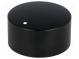 Knoflík  s ukazatelem  hliník,termoplast  Pr.hříd  6mm  Ø35x19mm