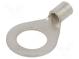 Hrot očkový M12 10mm2 krimpovací na kabel z pocínované mědi 13mm
