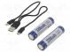 Akum  Li-Ion  18650,MR18650  3,6V  3200mAh  Ø18,6x70,3mm  8A