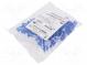 Holder  E/TFE  UL94V-0  blue  Tie width  6.4mm  L  17.8mm  -80÷170°C