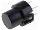 Switch  keypad  Pos  2  SPST-NO  0.01A/35VDC  black  THT  1.3N  round