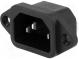 Konektor  napájecí AC  zásuvka  vidlice  10A  250VAC  IEC 60320