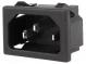 Konektor  napájecí AC  zásuvka  vidlice  10A  250VAC  IEC 60320