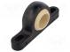 Ložisko  stojaté  Øvnitř  30mm  suchý provoz  Rozm.podst  139x25mm