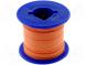 Vodič  drát  OFC  30AWG  oranžová  FEP  250V  100m