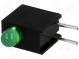 LED  zakrytovaný  zelená  3mm  Poč.diod 1  20mA  40°  2,2÷2,5V