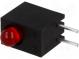LED  zakrytovaný  červená  3mm  Poč.diod 1  20mA  40°  2÷2,5V