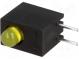 LED  zakrytovaný  žlutá  3mm  Poč.diod 1  20mA  40°  2,1÷2,5V