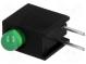 LED  zakrytovaný  zelená  3mm  Poč.diod 1  20mA  40°  2,2÷2,5V