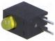 LED  zakrytovaný  žlutá  3mm  Poč.diod 1  20mA  60°  2,1÷2,5V