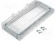 Inspekční okénka  polykarbonát  162x77mm  IP54