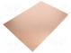 Laminát  FR4  0,6mm  L 420mm  W 297mm  Povlak  měď