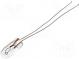 Filament lamp  miniature  12VDC  50mA  Bulb  T1  Ø  3mm  L  7mm