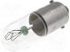 Filament lamp  bayonet  BA9S  12VDC  100mA  Bulb  T3 1/4  1.2W