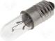 Filament lamp  miniature  E5,5  12VDC  50mA  Bulb  cylindrical