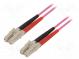 Světlovodný patch cord  OM4  LC/UPC,z obou stran  2m  LSZH