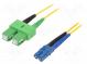 Světlovodný patch cord  OS2  LC/UPC,SC/APC  2m  LSZH  žlutá