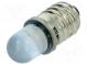 Žárovka LED  modrá  E10  12VDC  12VAC