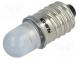 LED lamp  blue  E10  24VDC  24VAC  AC lum  300÷400mcd