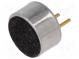 Mikrofon  Vněj.rozměry  Ø6x3,5mm  2,2kΩ  0,5mA  1÷10V  50÷16000Hz