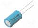Kondenzátor  elektrolytický  THT  220uF  50VDC  Ø10x16mm  ±20%