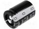 Kondenzátor  elektrolytický  SNAP-IN  390uF  450VDC  Ø35x40mm