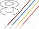 Vodič  LgY  lanko  Cu  0,75mm2  šedo-oranžová  PVC  300/500V  100m