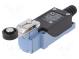 Limit switch  lever R 30mm, plastic roller Ø18mm  NO + NC  5A
