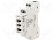 Modul  indikátor napětí  3x400VAC  IP20  DIN  90x17,5x66mm