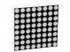 Zobrazovač  LED  matice  8x8  červená  15mcd  katoda  37,9x37,9mm