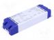 Napájecí zdroj  spínaný  LED  24W  24VDC  1A  220÷240VAC  IP20  78%
