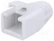 Krytka vidlice RJ45  8mm  Barva  bilá