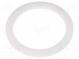 Těsnění  PTFE  Thk  3mm  Øvnitř  40,2mm  Øprům  51,5mm  M40  bílá