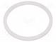 Těsnění  PTFE  Thk  3mm  Øvnitř  54mm  Øprům  63mm  PG42  bílá