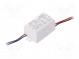 Napájecí zdroj  spínaný  LED  6W  24VDC  250mA  220÷240VAC  IP67