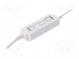 Napájecí zdroj  spínaný  LED  24W  12VDC  2A  220÷240VAC  IP67  82%