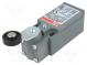 Limit switch  lever R 26,5mm, plastic roller Ø18mm  NO + NC