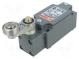 Limit switch  lever R 30mm, metallic roller 22mm  NO + NC  10A